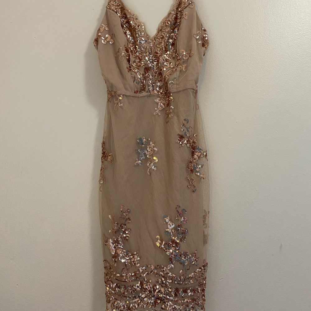 Tan/nude dress